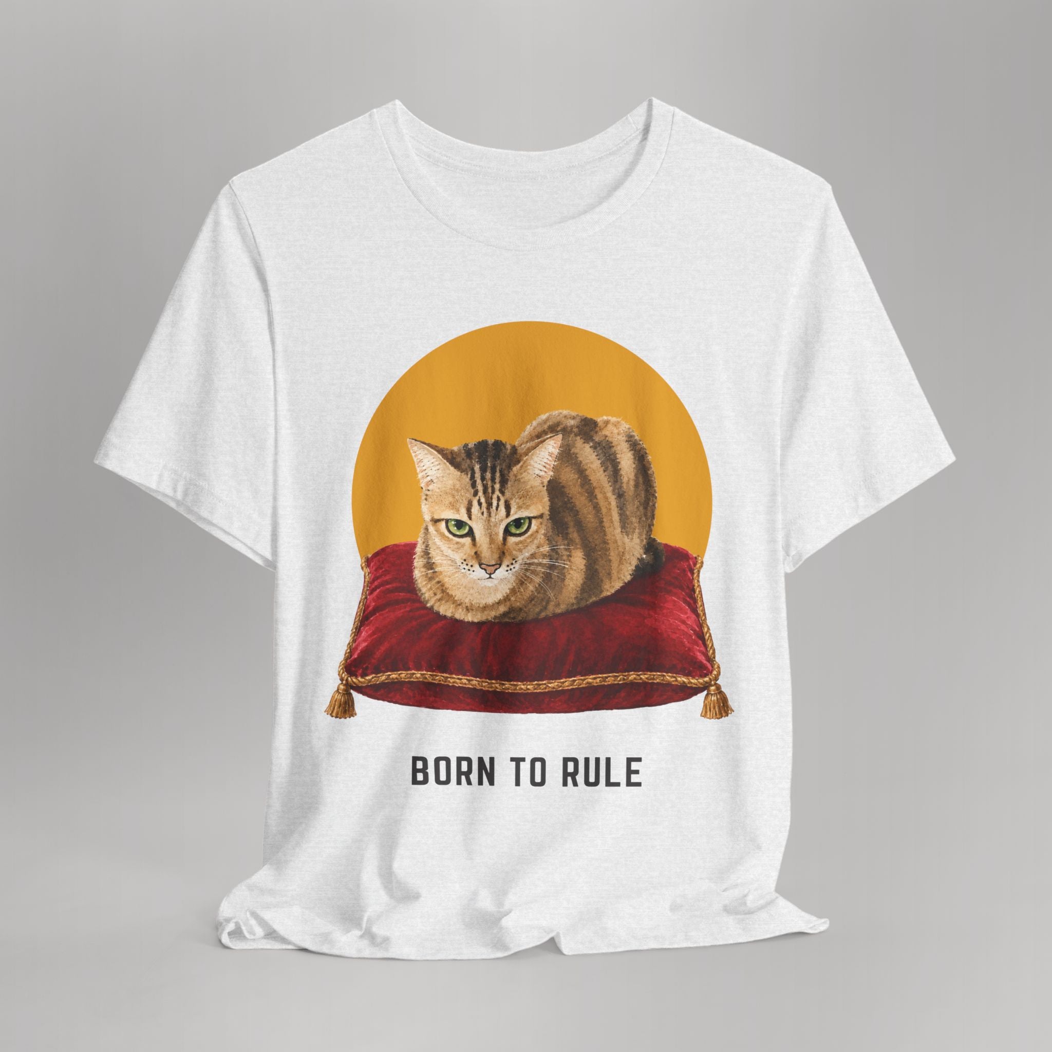 Born to Rule Cat T-Shirt | Meng Royal Cat Graphic Tee