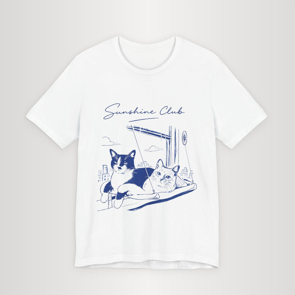 Sunshine Club Cat T-Shirt | Mochi & Mercedes Graphic Tee