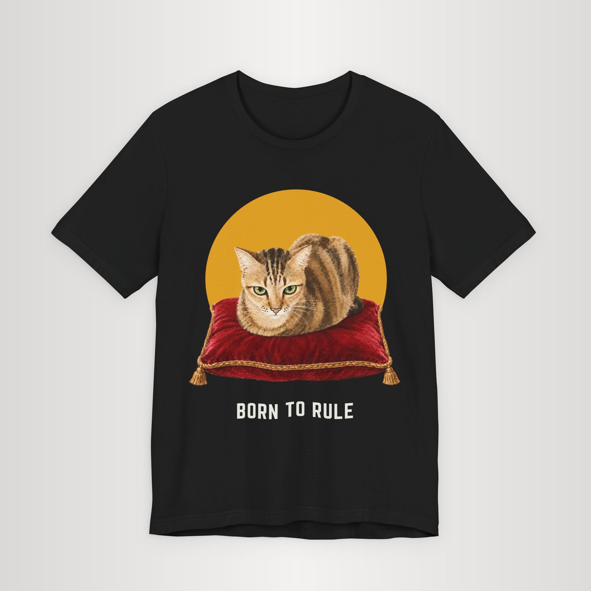 Born to Rule Cat T-Shirt | Meng Royal Cat Graphic Tee