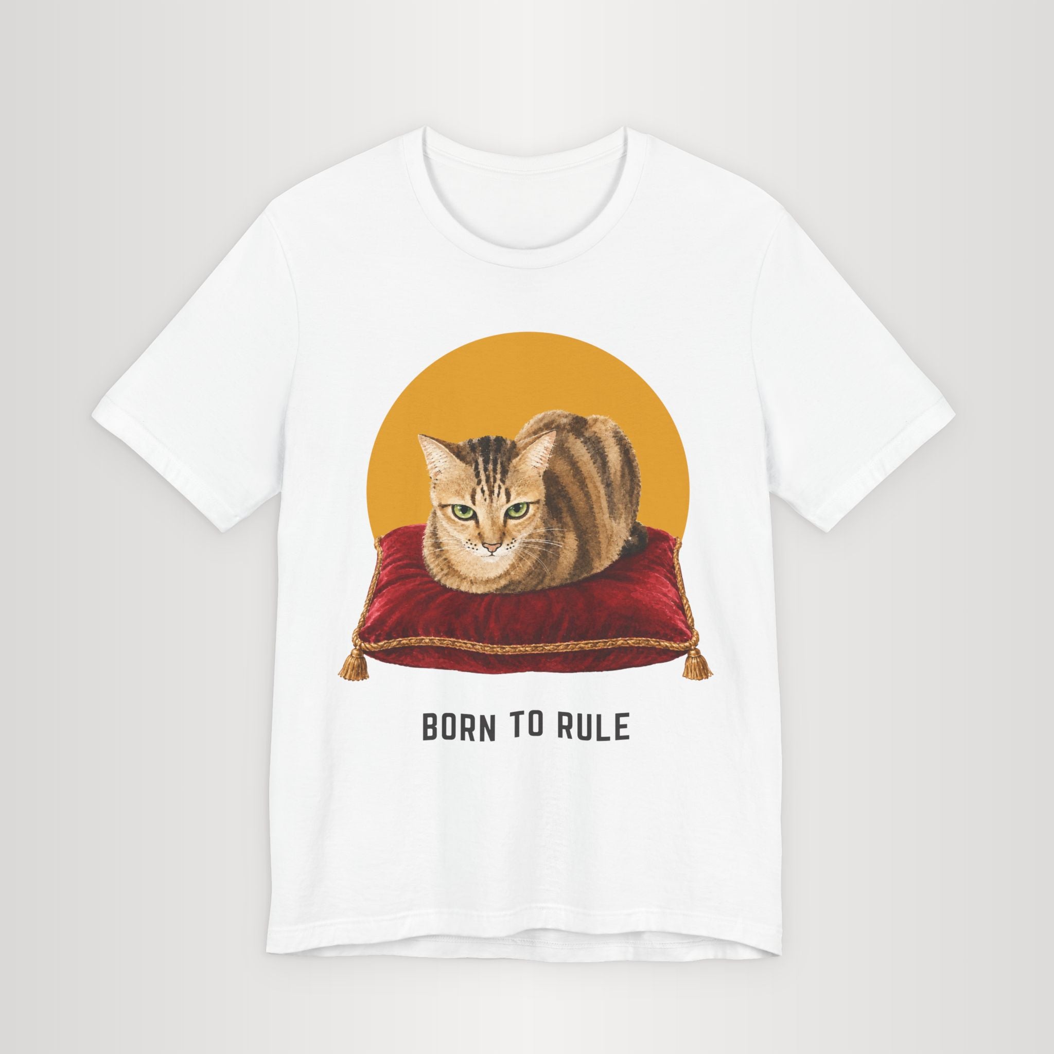 Born to Rule Cat T-Shirt | Meng Royal Cat Graphic Tee