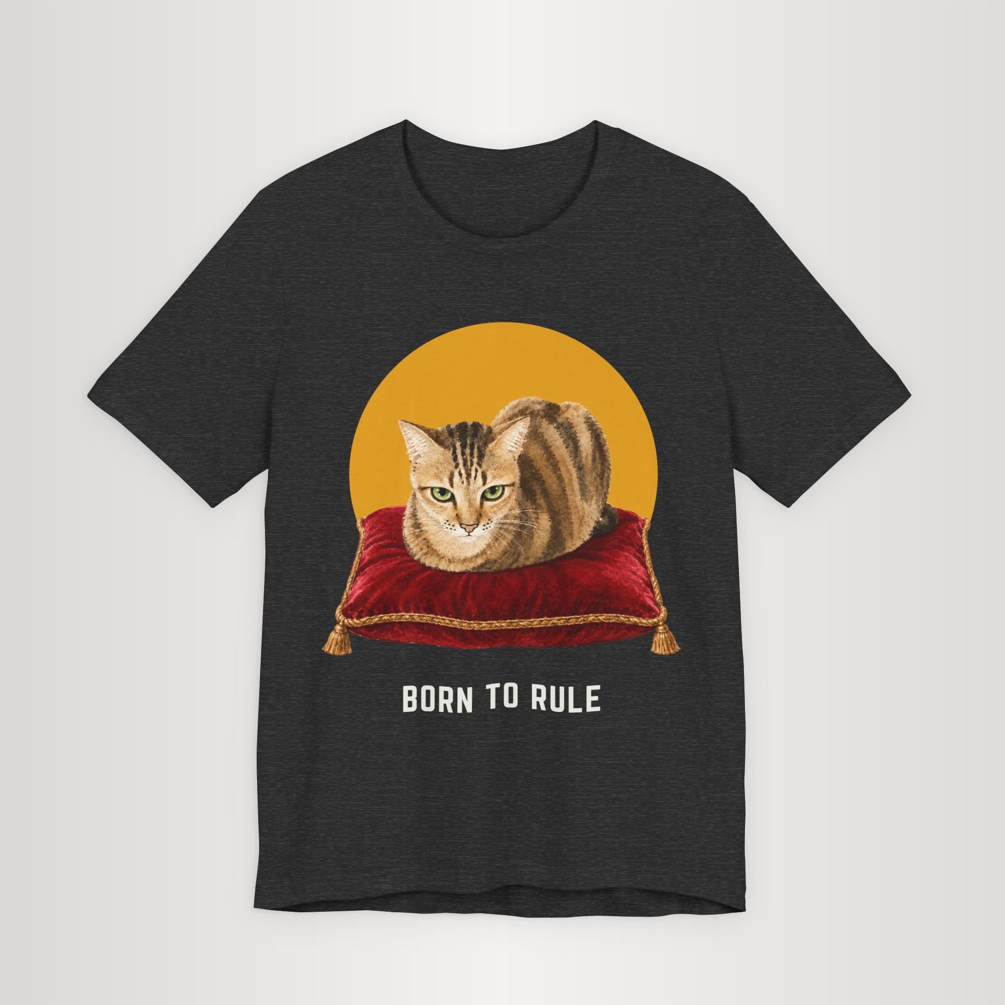 Born to Rule Cat T-Shirt | Meng Royal Cat Graphic Tee