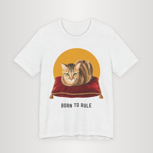 Born to Rule Cat T-Shirt | Meng Royal Cat Graphic Tee