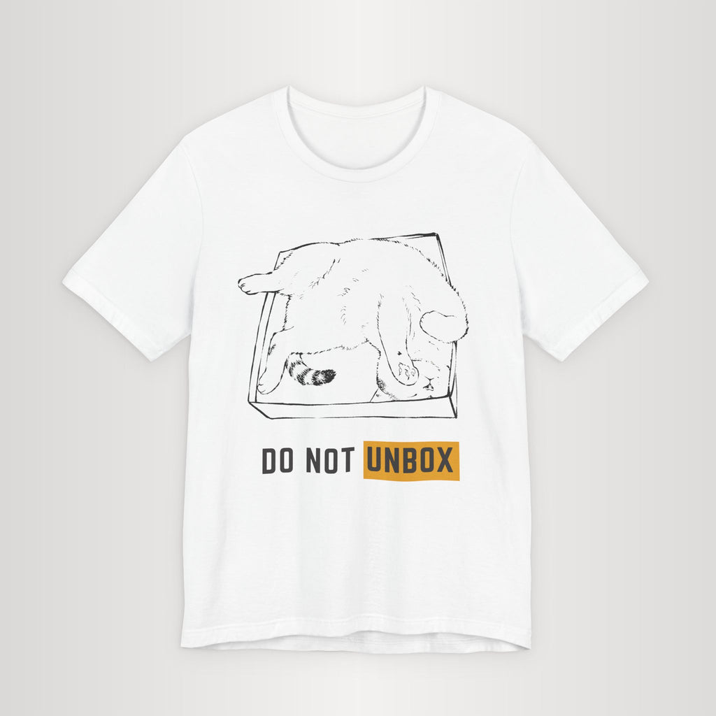 Do Not Unbox Cat T-Shirt | Lusica Box Cat Graphic Tee